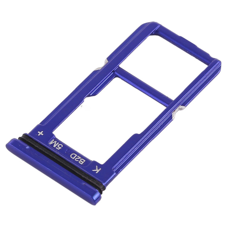 OEM SD Card SIM Card Tray Holder Replace Part for Oppo R15 - Purple