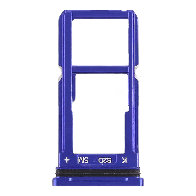 OEM SD Card SIM Card Tray Holder Replace Part for Oppo R15 - Purple