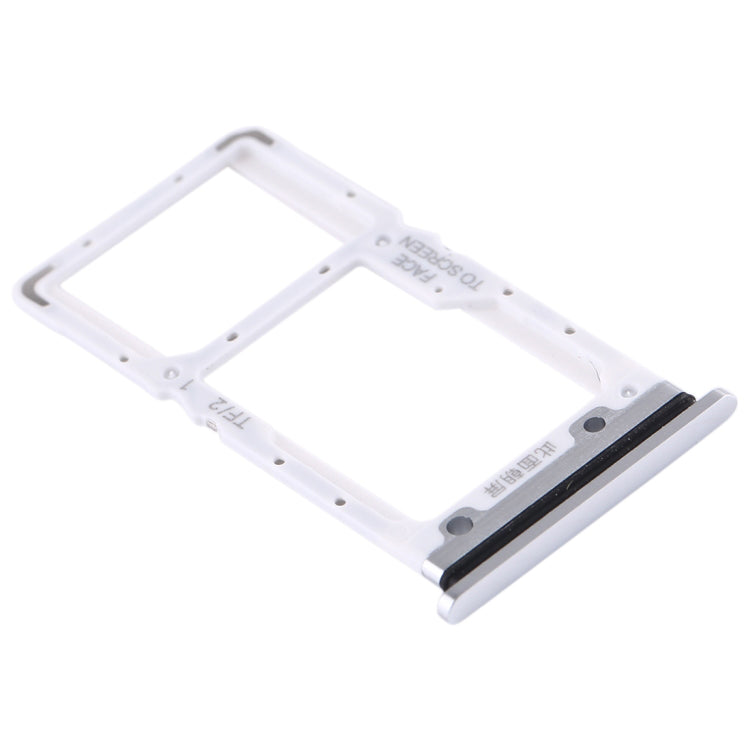 OEM SIM Card Tray Holder Replace Part for Xiaomi Mi CC9 - Silver