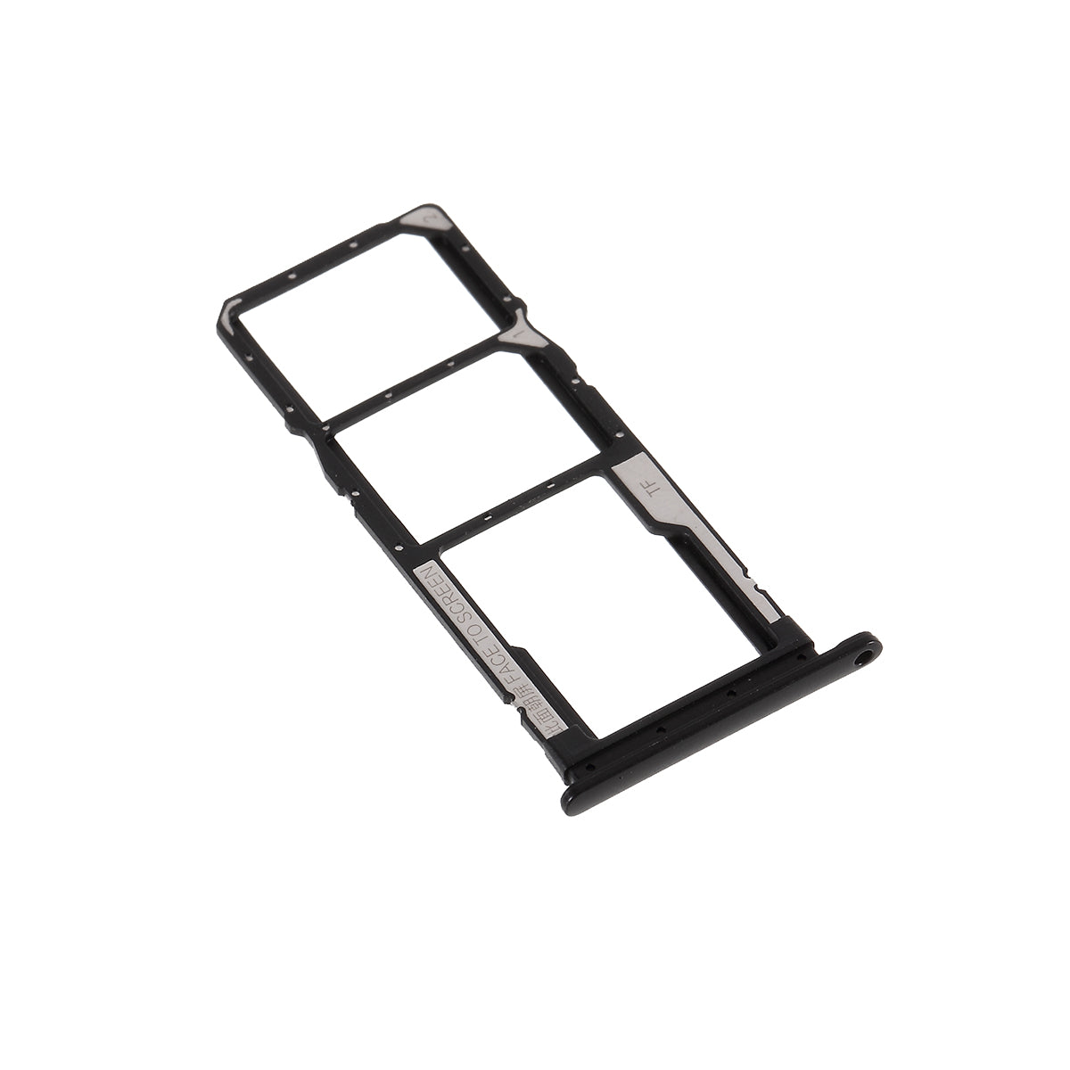 OEM SIM Micro SD Card Tray Holder Replacement for Xiaomi Redmi 7A - Black