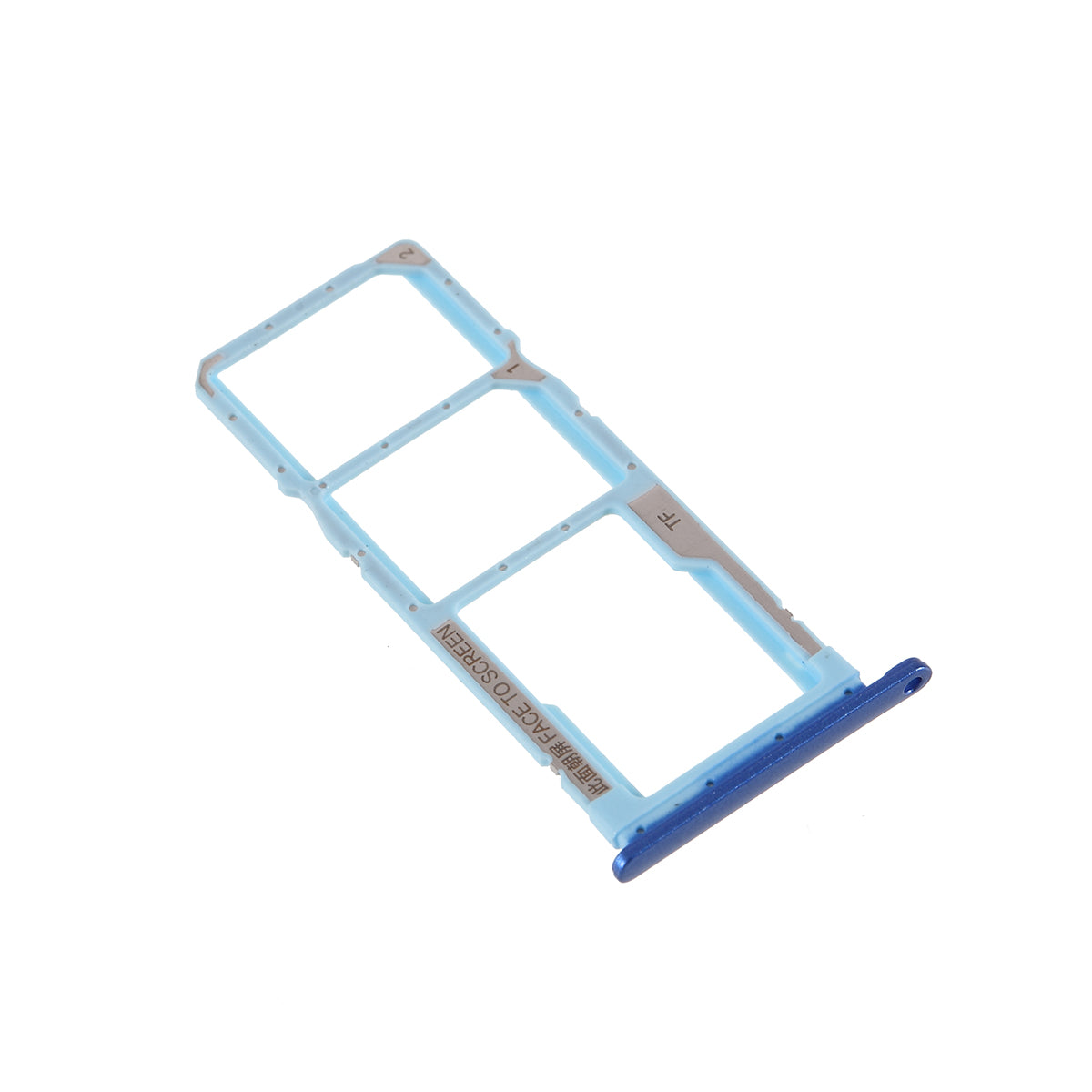 OEM SIM Micro SD Card Tray Holder Replacement for Xiaomi Redmi 7A - Baby Blue