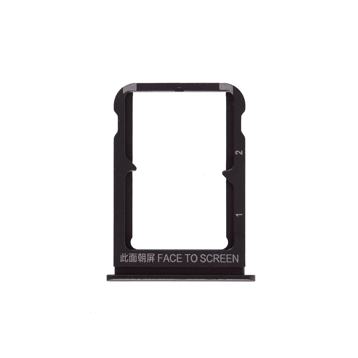 OEM SIM Card Tray Slots Part for Xiaomi Mi 9 SE - Black