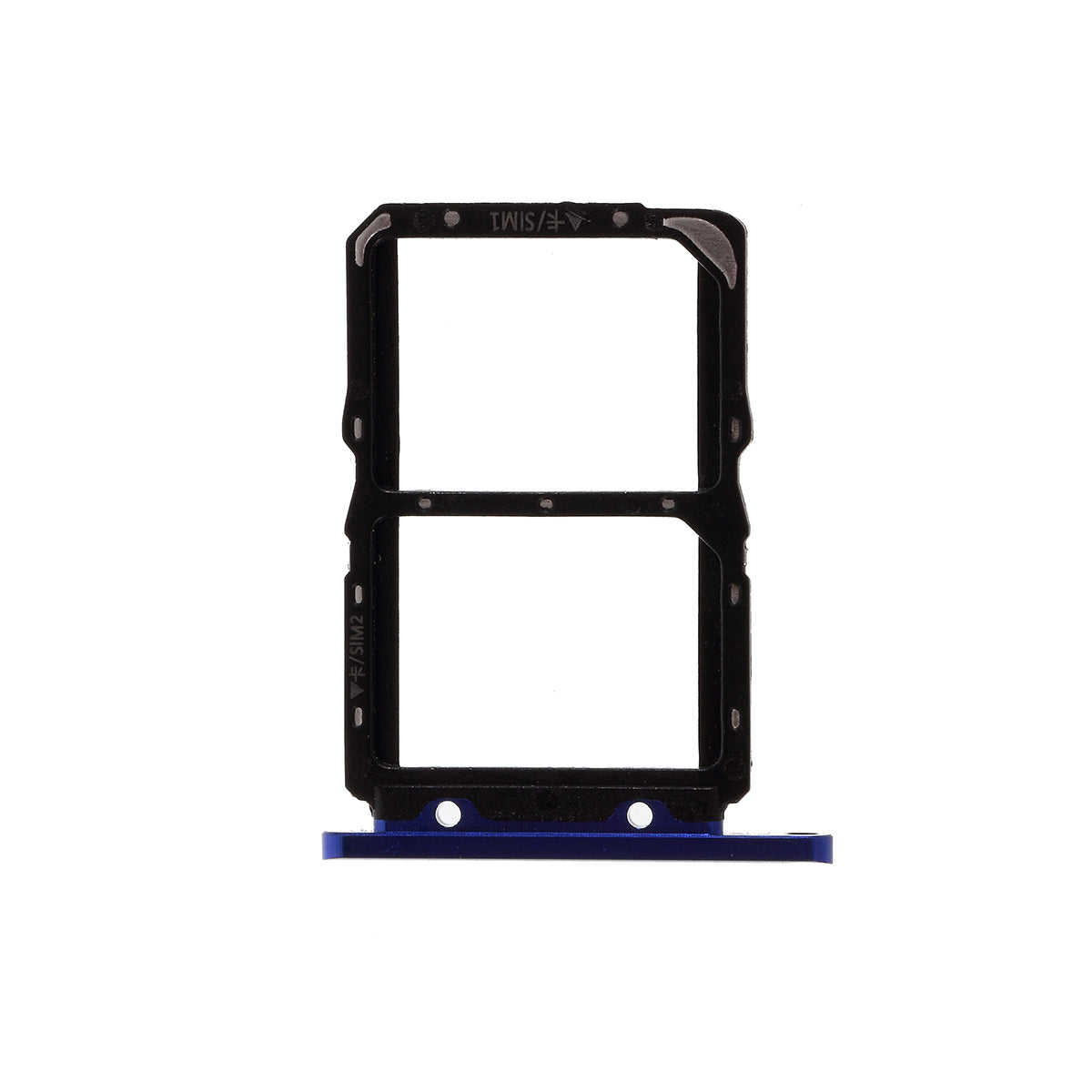 For Huawei Honor 20 / Nova 5T YAL-L21 OEM Dual SIM Card Tray Holder Replace Part (without Logo) - Navy Blue