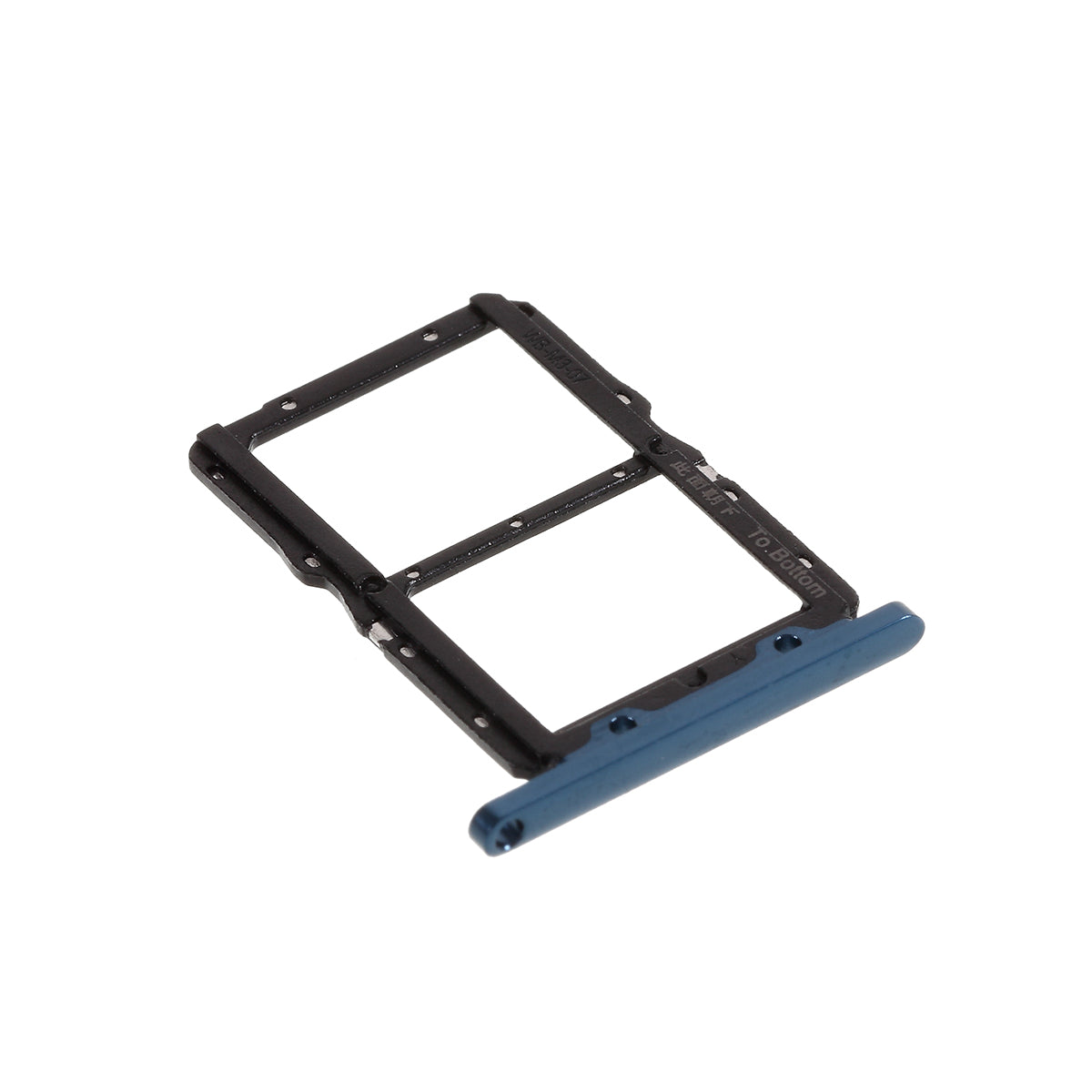 For Huawei Honor 20 / Nova 5T YAL-L21 OEM Dual SIM Card Tray Holder Replace Part (without Logo) - Dark Blue
