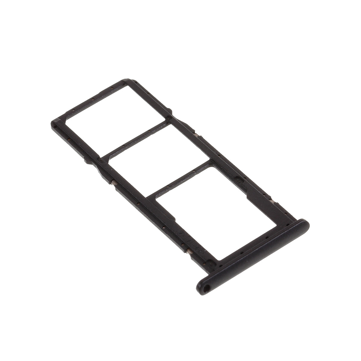 OEM SIM Card Tray Holder Replace Part for Huawei Honor 8A / Honor 8A Pro - Black