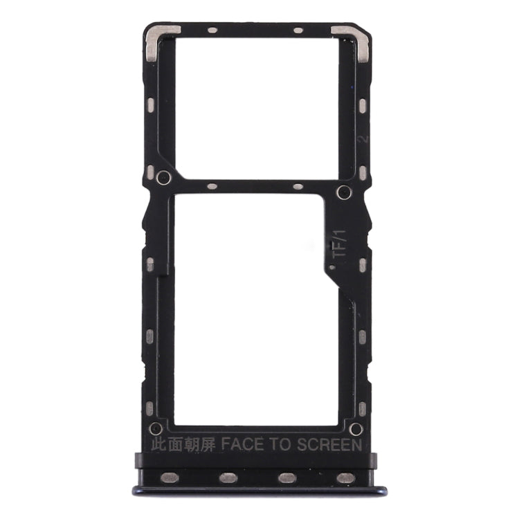 OEM Dual SIM Card Tray Holder Replace Part for Xiaomi Mi CC9e / Mi A3 - Black