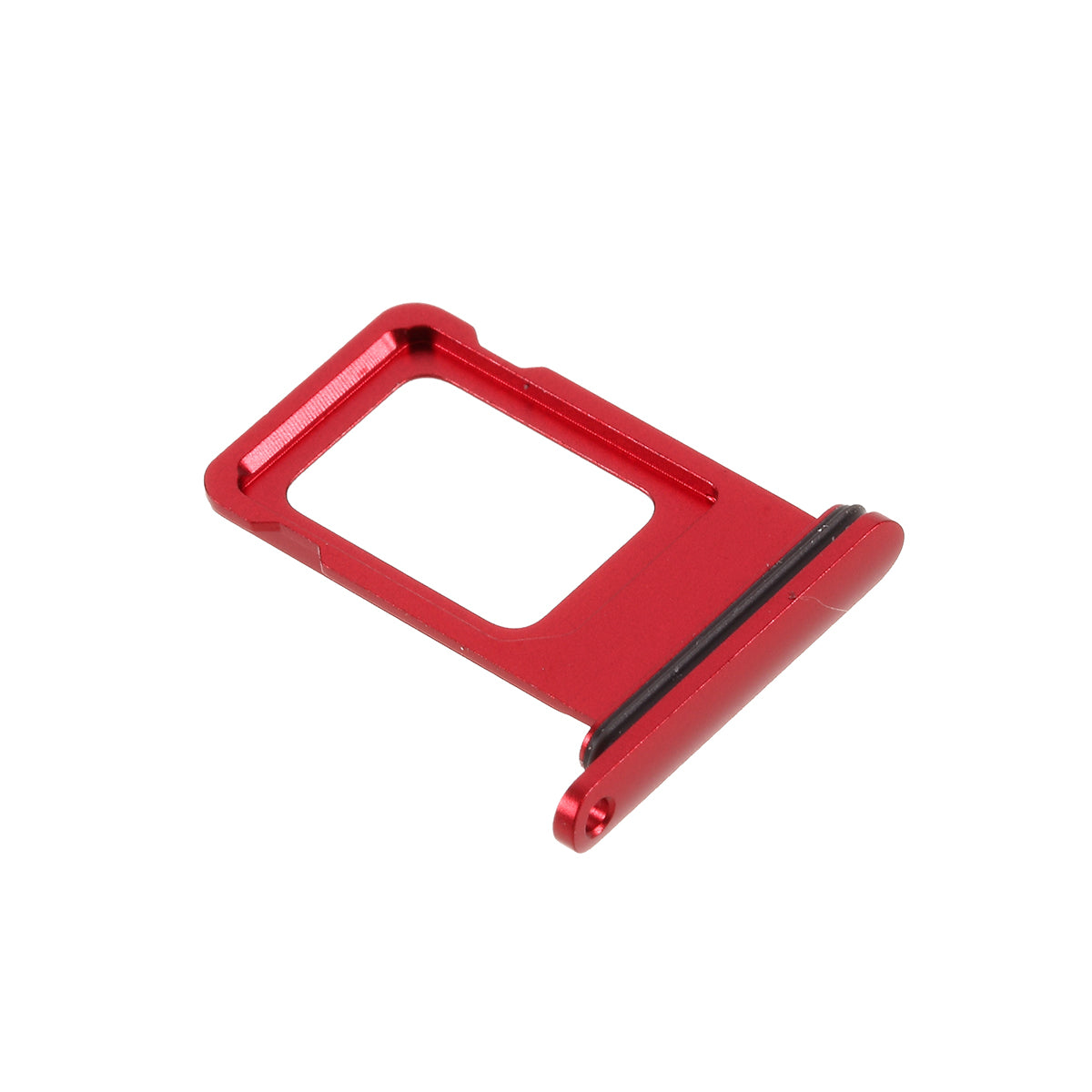 OEM Dual SIM Card Tray Holder Replace Part for iPhone 11 - Red
