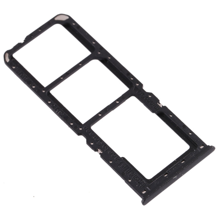 OEM Dual SIM Card + Micro SD Card Tray Holders Part for Oppo A11 - Black