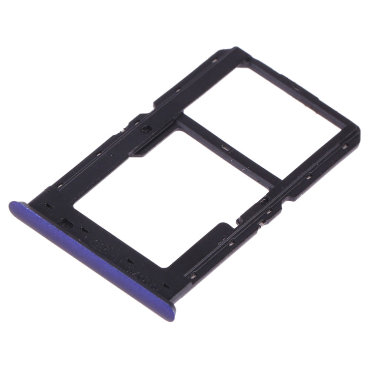 OEM SIM1 + SIM2/Micro SD Card Tray Holders Part for Oppo A9/A9 (2020)/A11x - Purple