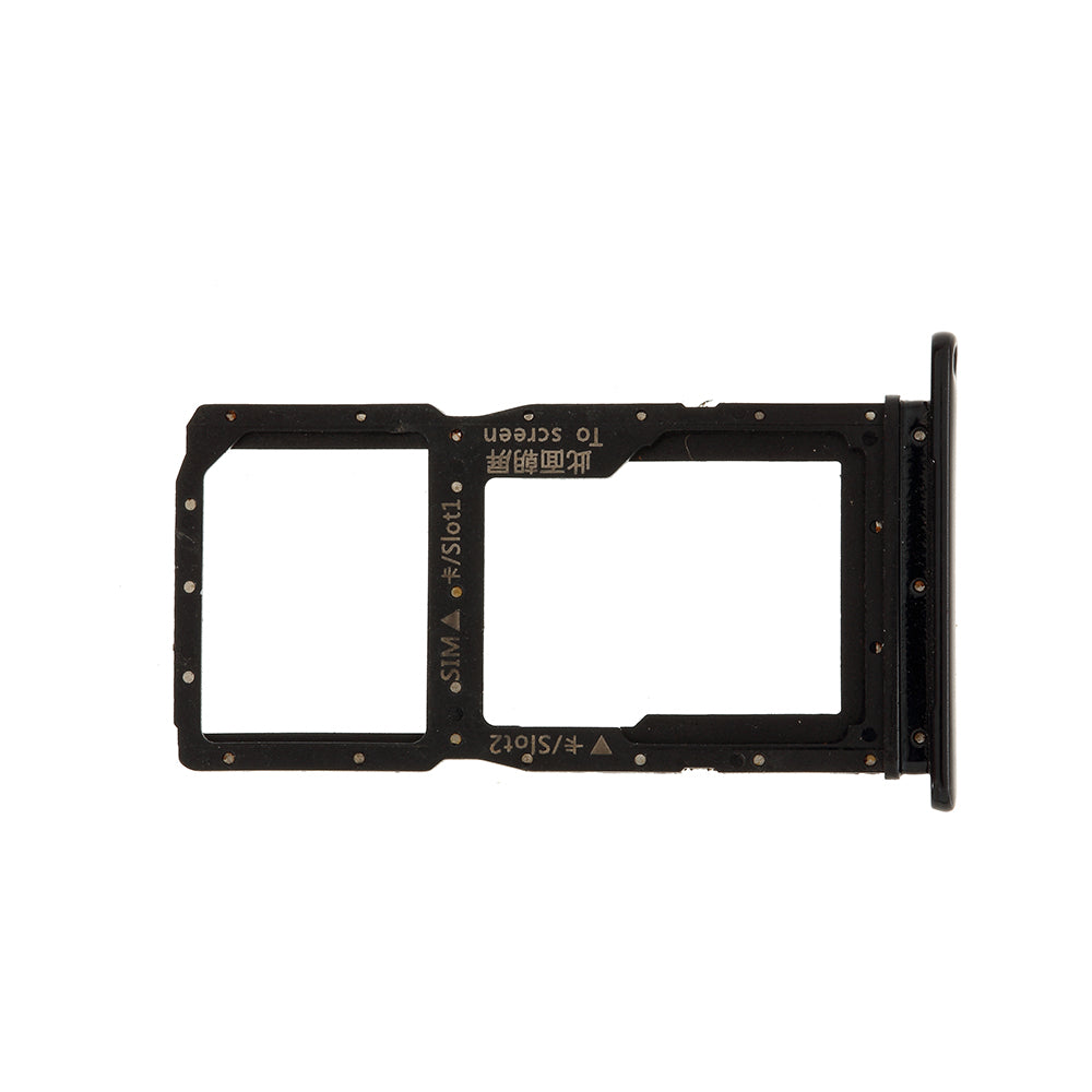 OEM SIM Card Tray Slot Holder Part for Huawei P Smart Z - Black