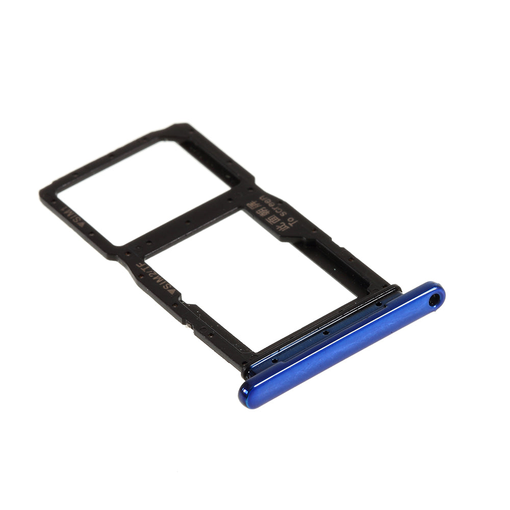 OEM SIM Card Tray Slot Holder Part for Huawei P Smart Z - Blue