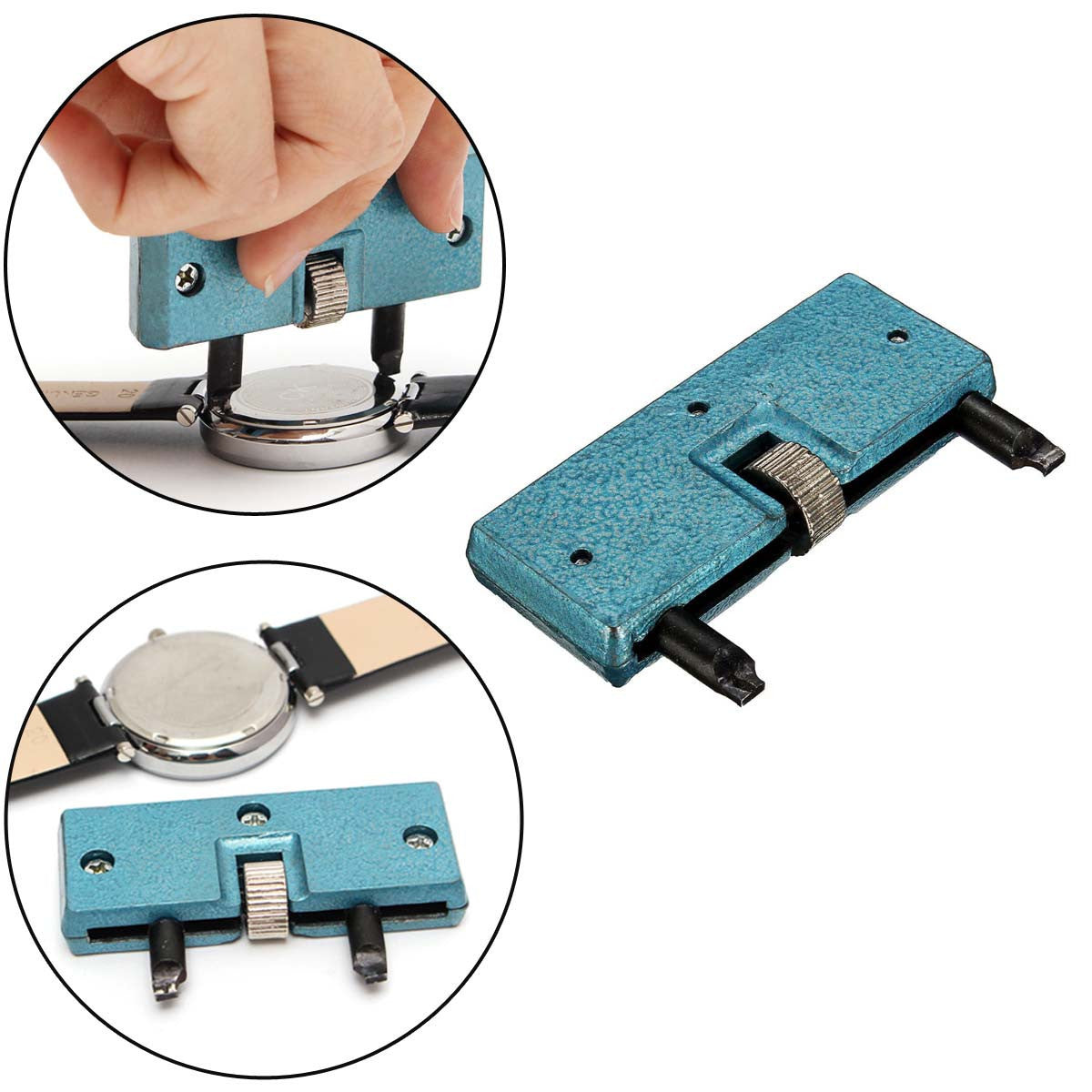 Adjustable Watch Back Case Opener Watch Cover Remover Repair Tool