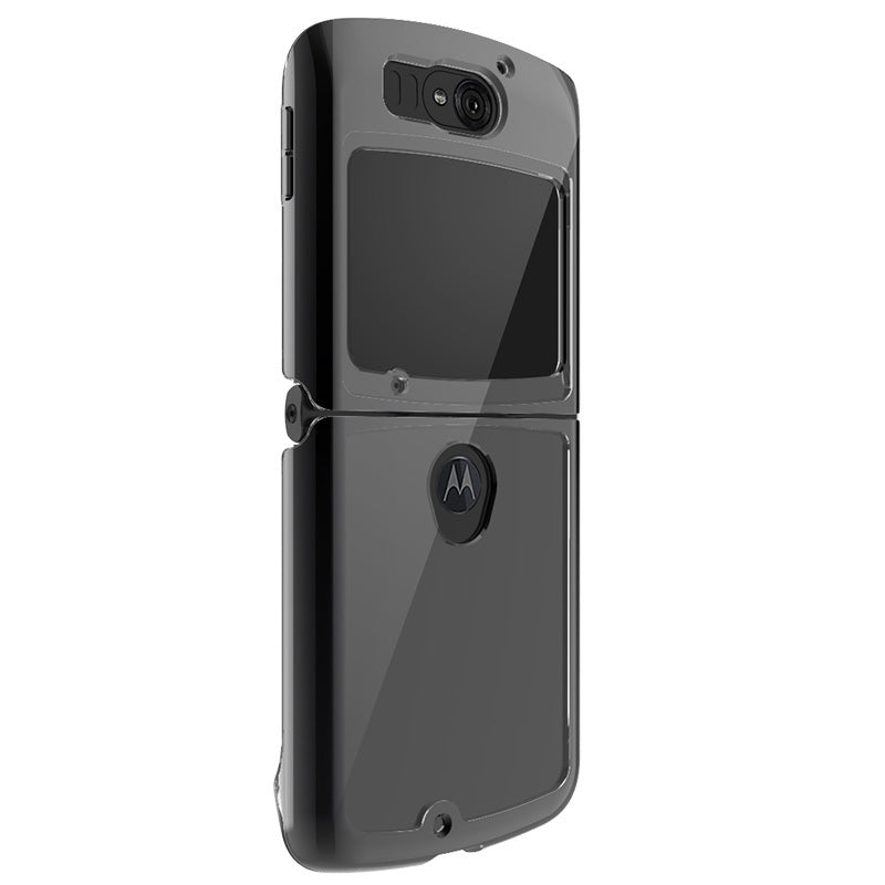IMAK UX-9 Series for Motorola Razr 5G Anti-drop Soft TPU Acrylic Hybrid Case - Black