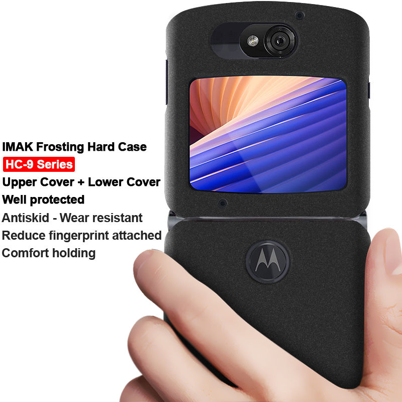 IMAK HC-9 Series Matte Surface Hard PC Phone Shell for Motorola Razr 5G