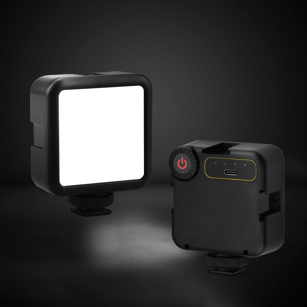EWB7997 Mini LED Video Light Portable Photography Lighting Kit Photo Studio Fill Lamp Built-in Rechargeable Battery