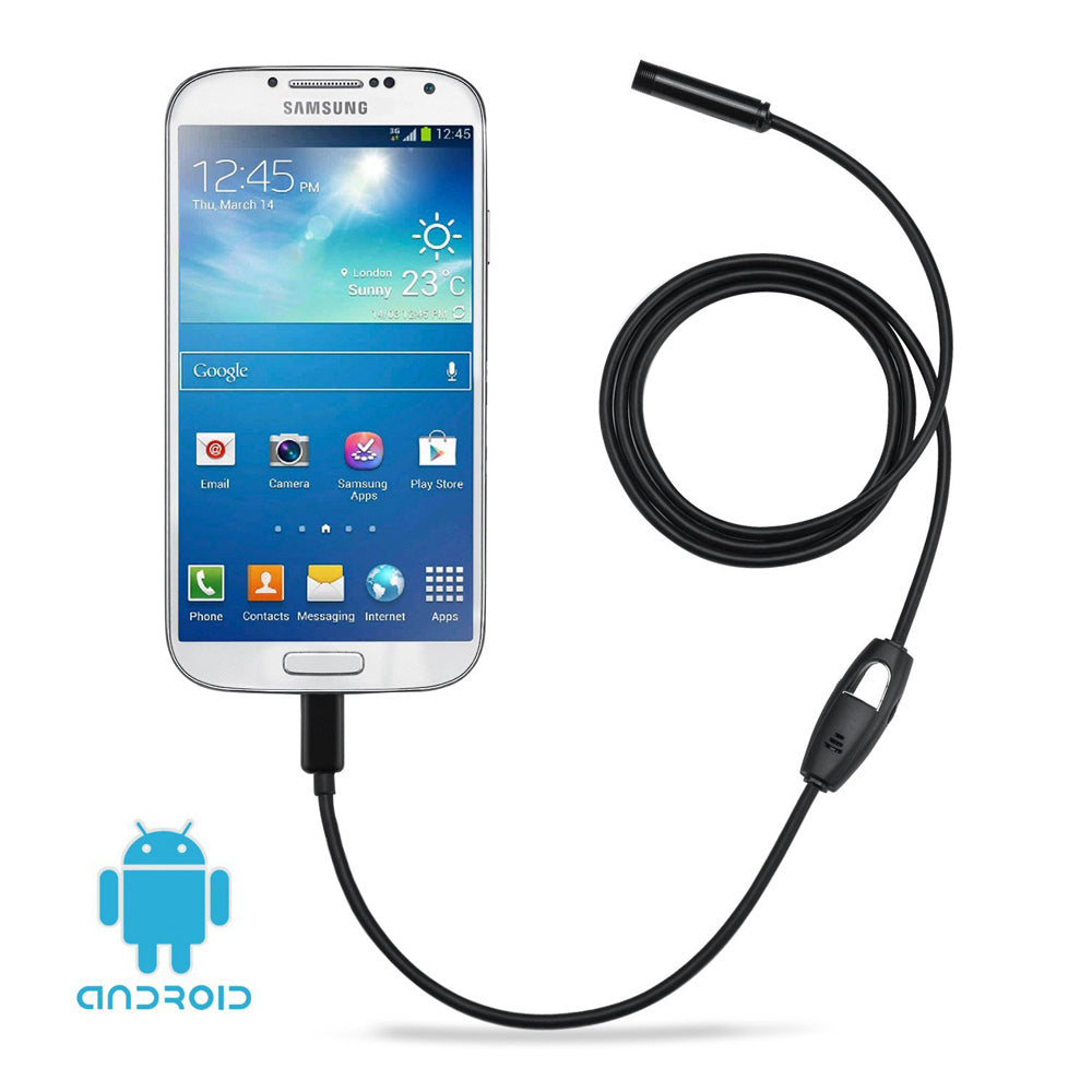 3.5m Waterproof Micro USB Industrial Endoscope for Laptops OTG Android Smartphones