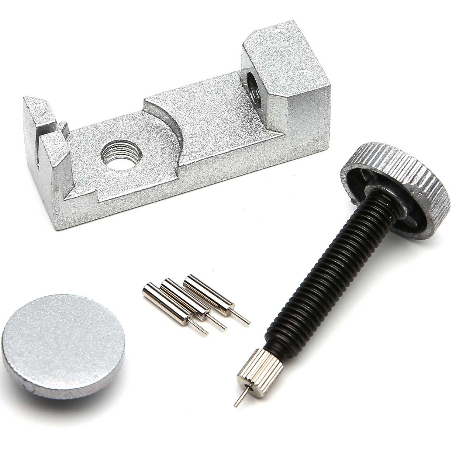 Watch Band Strap Link Pin Remover Repair Tool Kit for Watchmakers - Silver