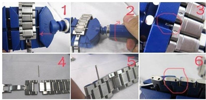 Watch Repairing Band Strap Link Remover Install Disassembly Tool