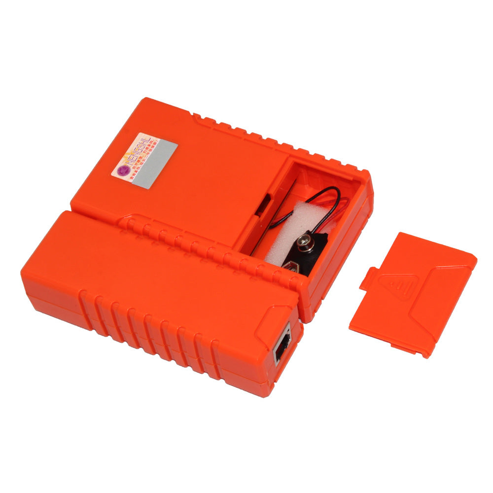 NSHI-916s RJ45 + RJ11 Network LAN Cable Tester - Orange