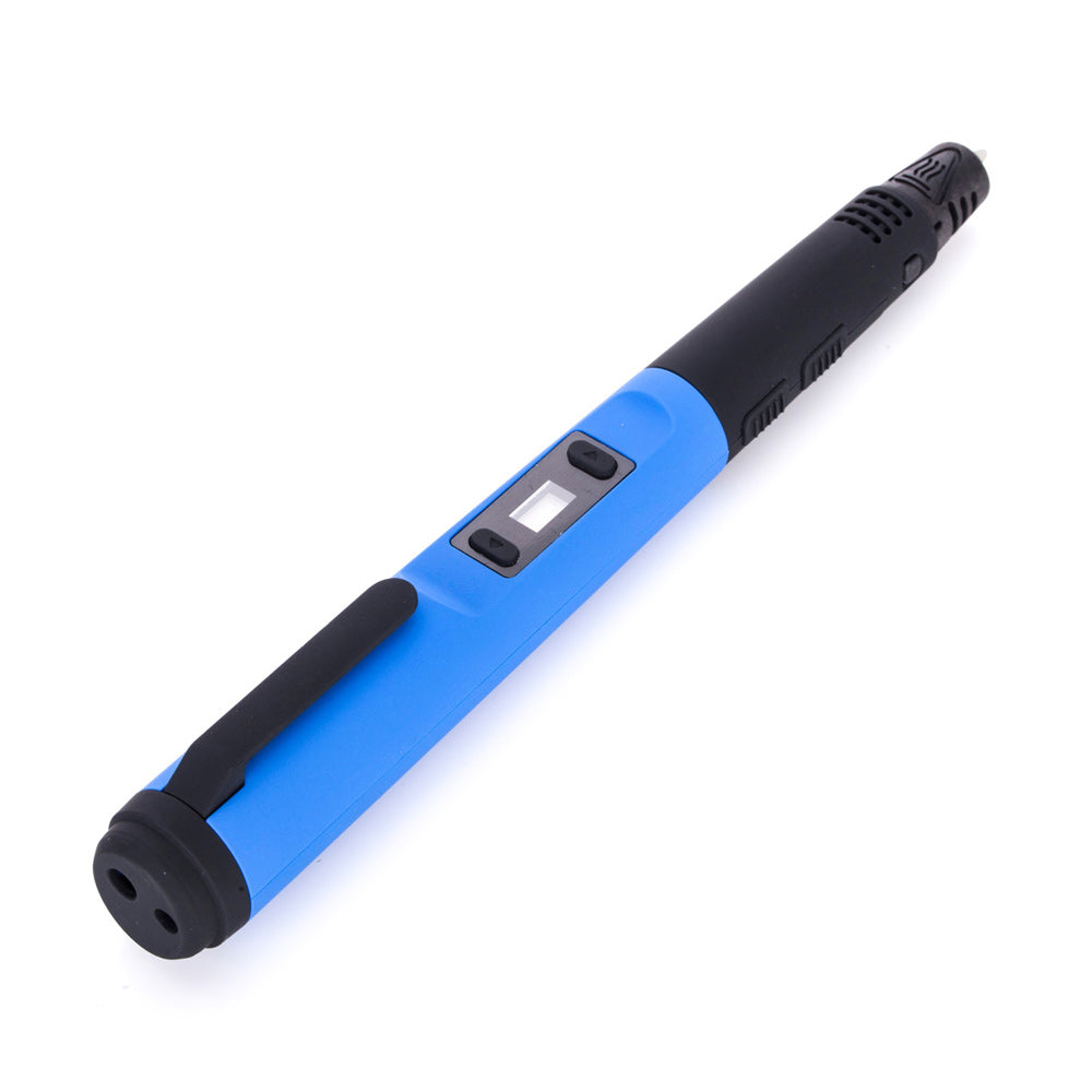 Intelligent 3D Printer Pen F10 for Doodling, Art & Craft Making -Blue