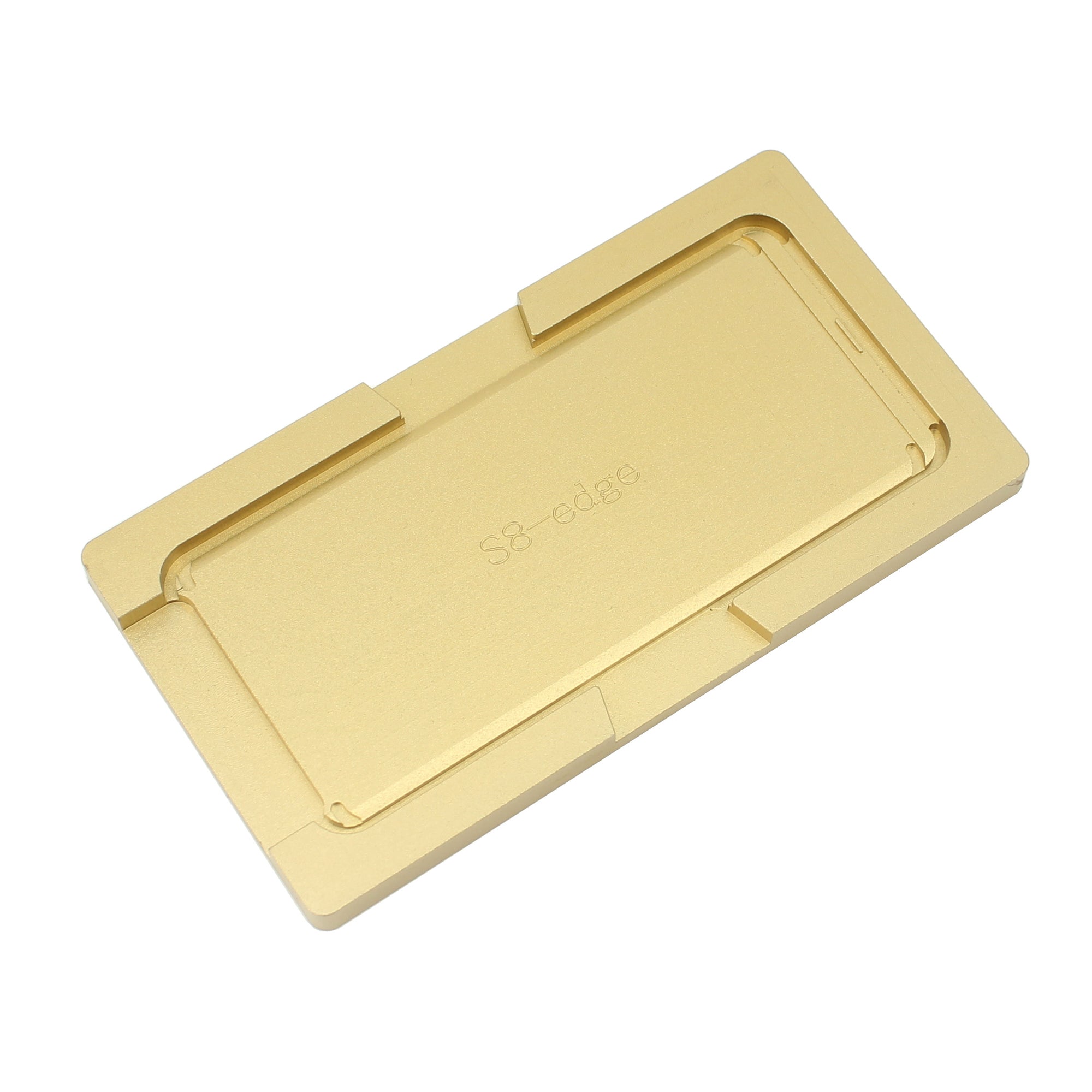 Metal Curved Screen Laminating Aligning Mould for Samsung Galaxy S8 SM-G950 - Gold Color