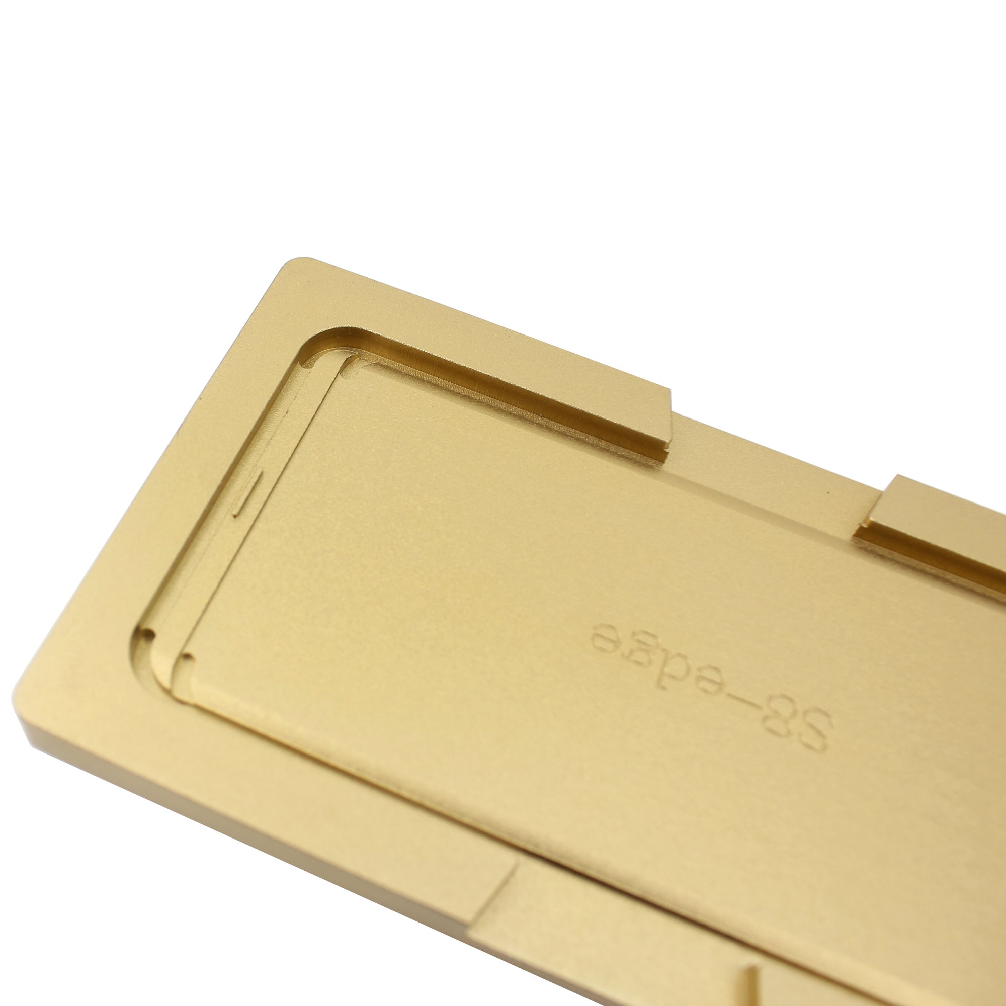 Metal Curved Screen Laminating Aligning Mould for Samsung Galaxy S8 SM-G950 - Gold Color