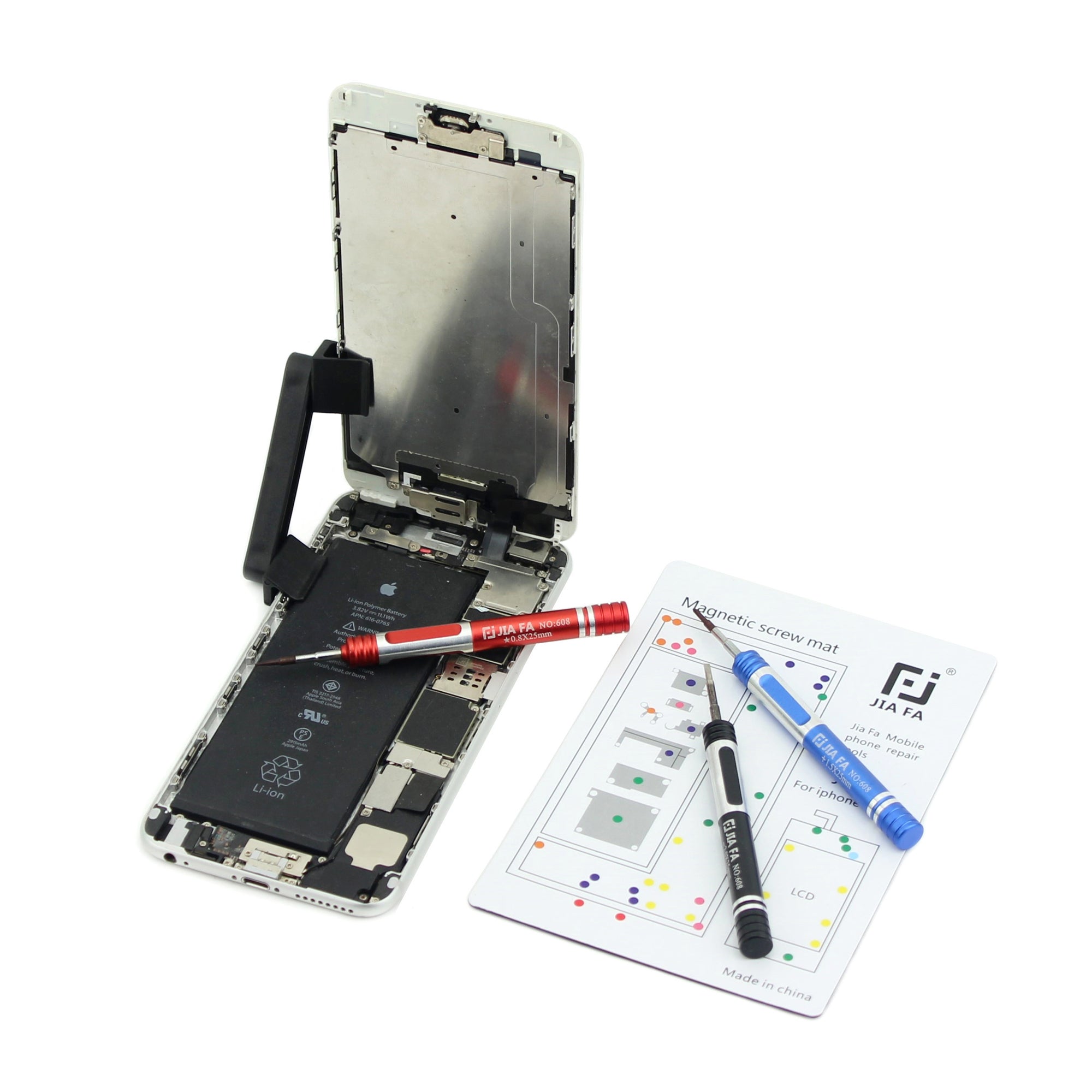 JF-870 Magnetic Screw Mat Mobile Phone Repair Tool for iPhone 6s Plus 5.5-inch