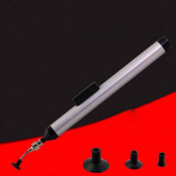 FFQ939 Anti-static Strong Vacuum Sucking Pen IC Suction Pen for Computer Repair - Silver Color