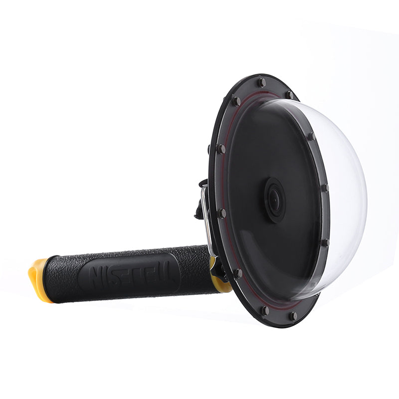 Uniqkart Waterproof Housing Diving Mask Diving Dome Port for SJCAM SJ6 / SJ7 Action Camera