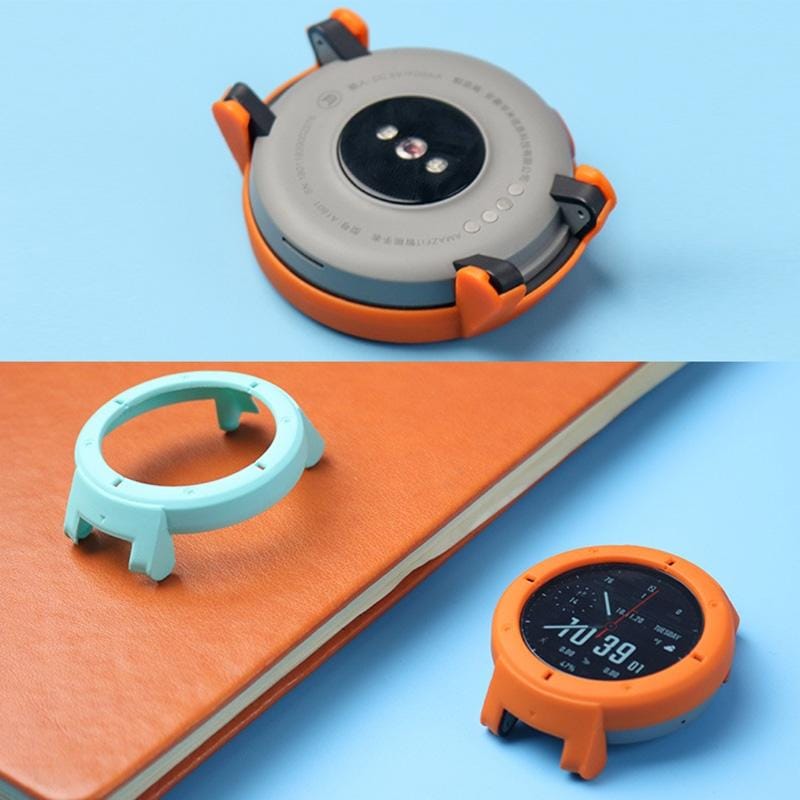 For Huami Amazfit Verge Lite Smart Watch PC Protective Case (Matte Black)