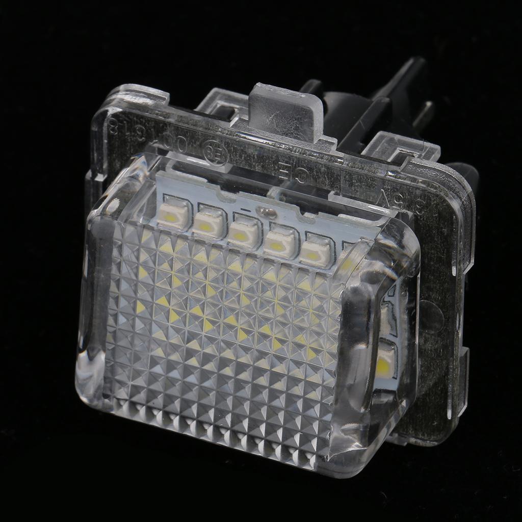 2 Piece LED Number Plate Lights for  C W204 E W212 S W221 CL