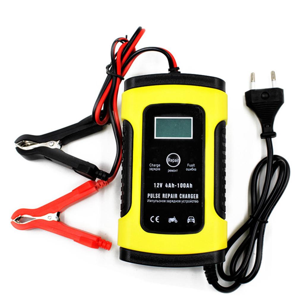 12V 6A Full Automatic Car Truck Motorcycle Battery Charger Intelligent UK