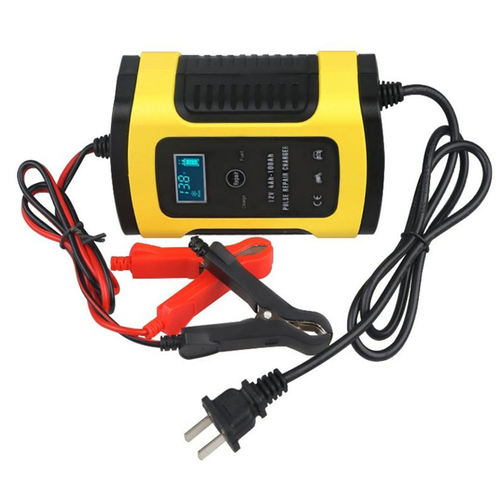 12V 6A Full Automatic Car Truck Motorcycle Battery Charger Intelligent UK