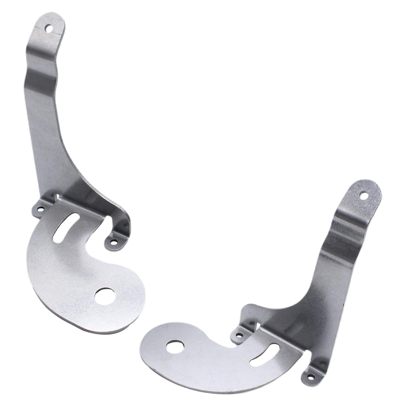 2 Pieces Spotlight Brackets Car Chrome Fit for BMW Mini 2001-2006