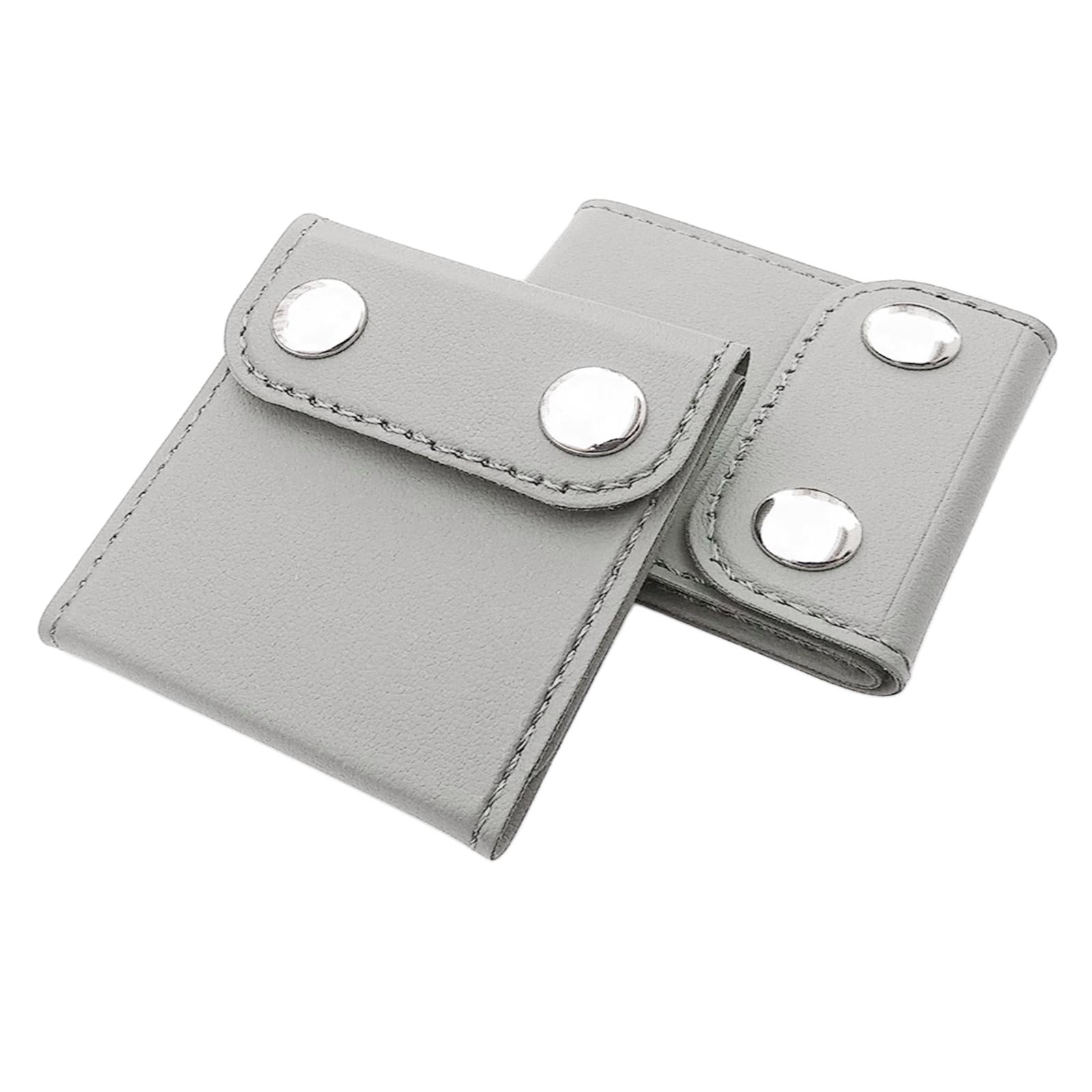 2Pcs Car Seatbelt Adjuster Neck Protect for Kids Adults gray snap button