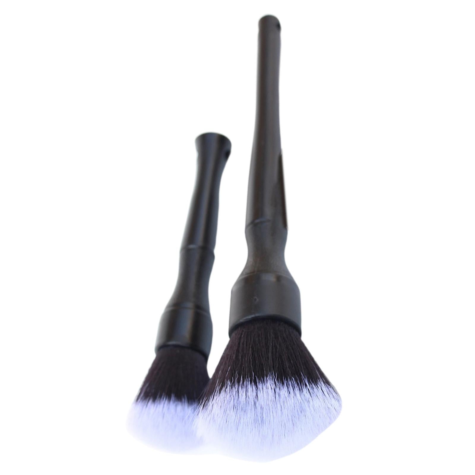 2Pcs Automotive Detail Brushes dusty removal for Car Interior soft brush