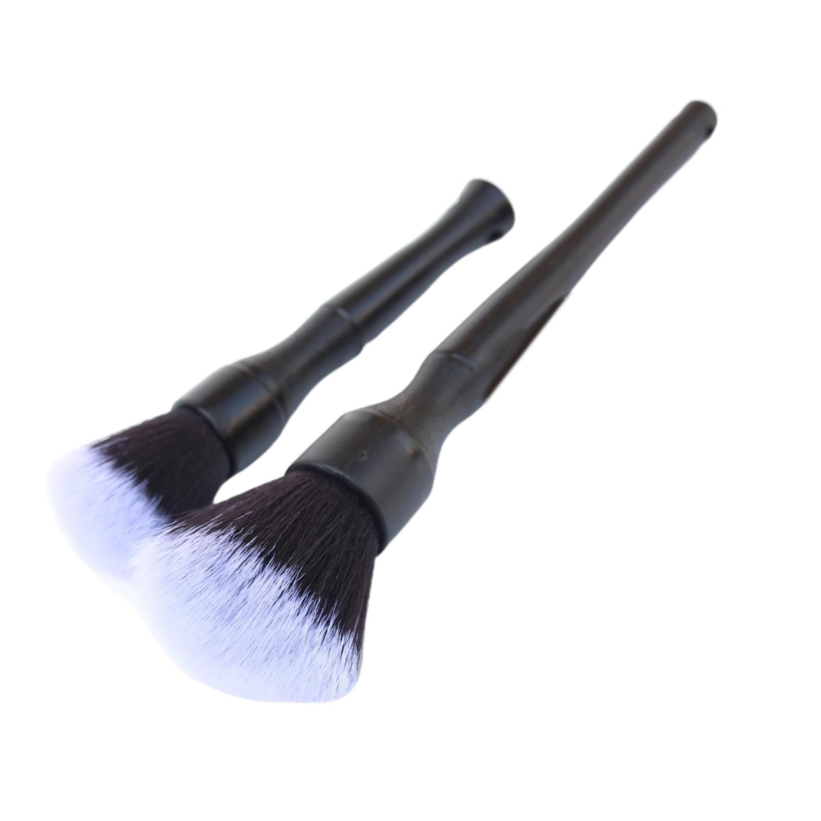 2Pcs Automotive Detail Brushes dusty removal for Car Interior soft brush