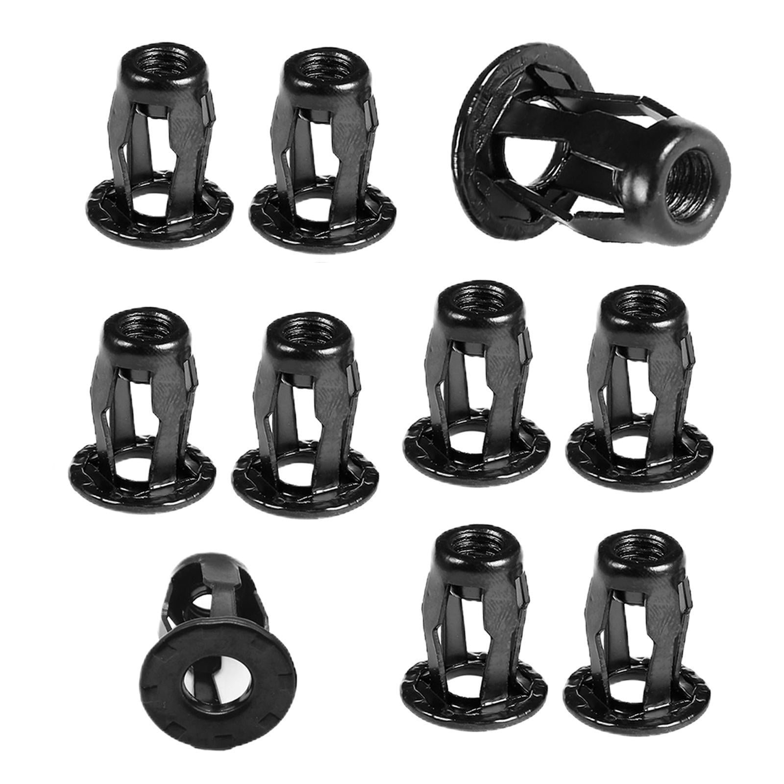 10x Screw Base Clamp Trunk Nuts Replaces Car Accessories Fit for Audi