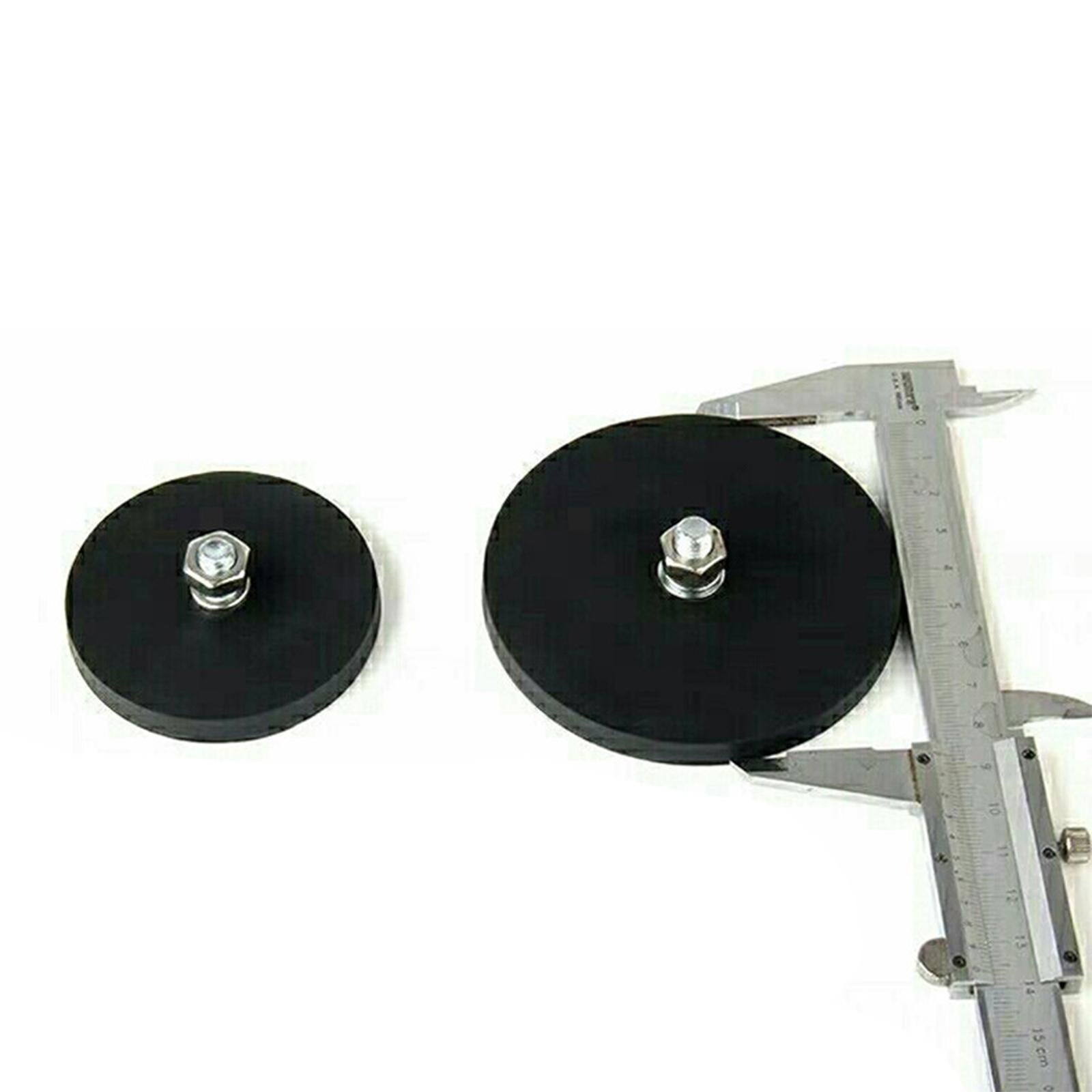 2Pcs Magnet Mount Holder Universal Fit for Light Roof Flashlight Dia 6.6cm