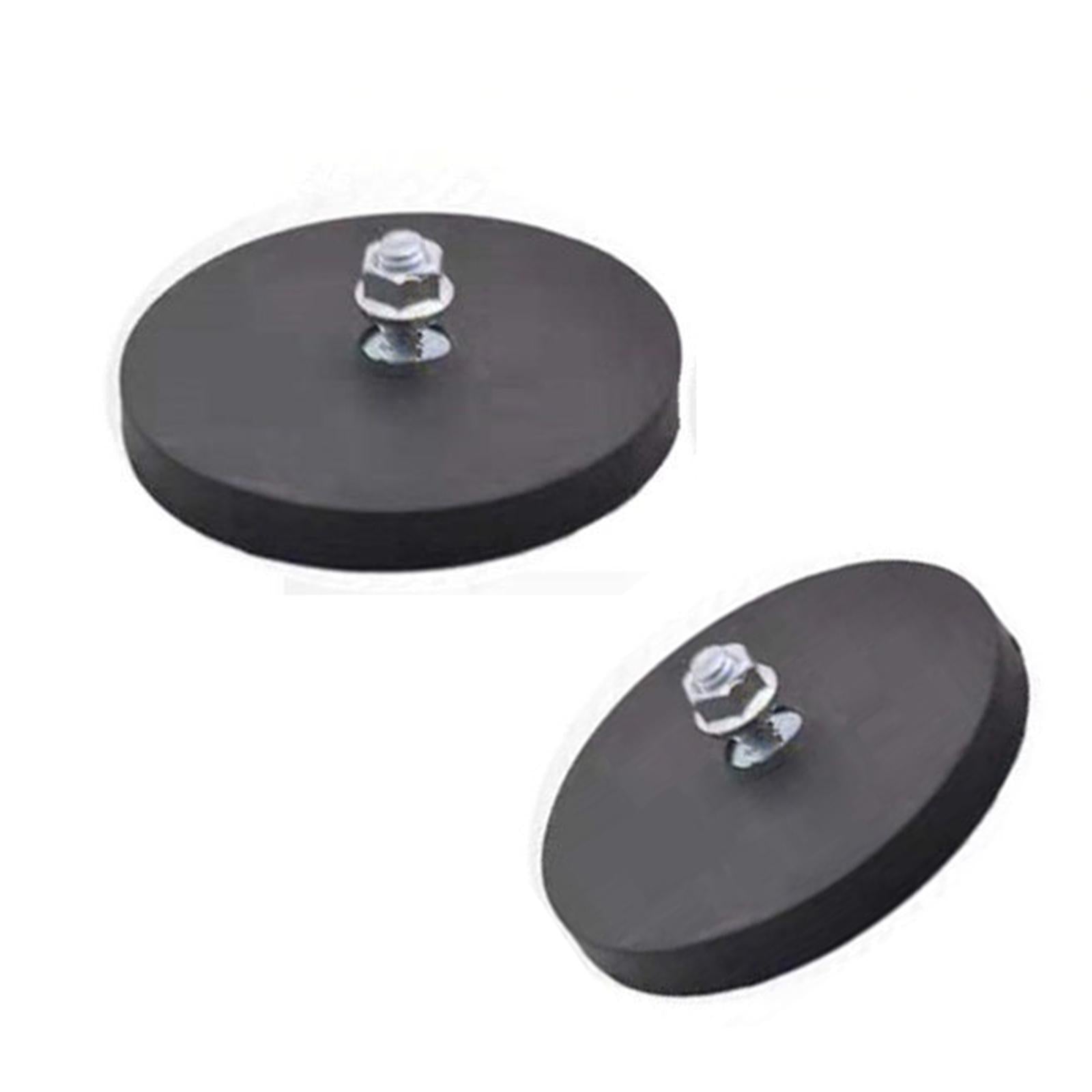 2Pcs Magnet Mount Holder Universal Fit for Light Roof Flashlight Dia 6.6cm