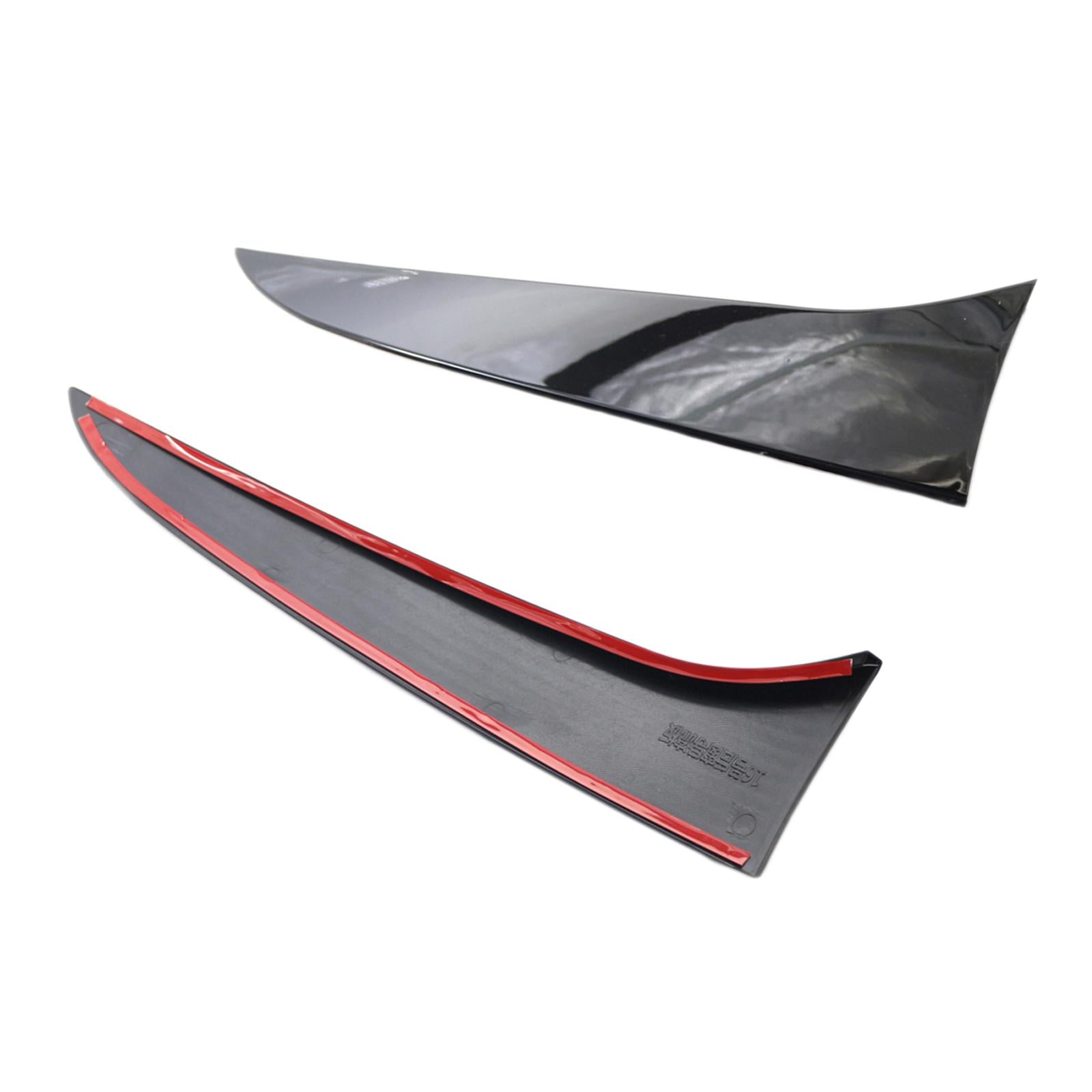 2Pcs Side Spoiler Canard Splitter Trim Replace Fit for BMW E84 2009-2015