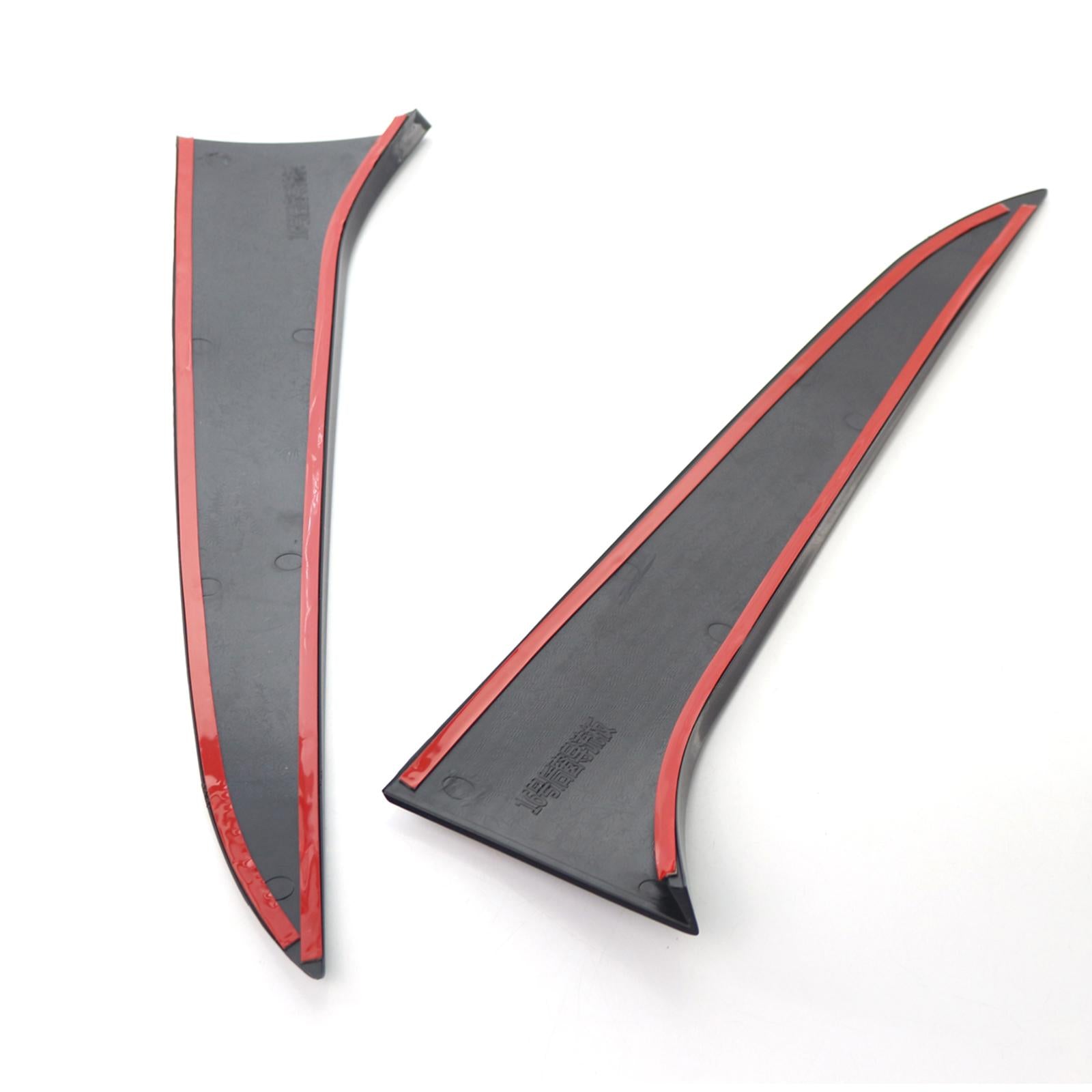 2Pcs Side Spoiler Canard Splitter Trim Replace Fit for BMW E84 2009-2015