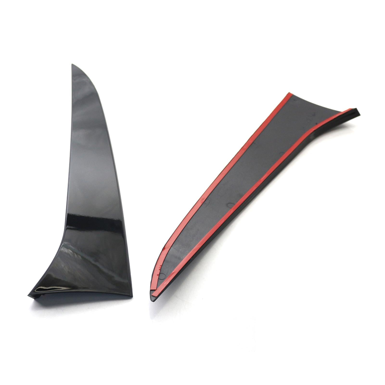 2Pcs Side Spoiler Canard Splitter Trim Replace Fit for BMW E84 2009-2015