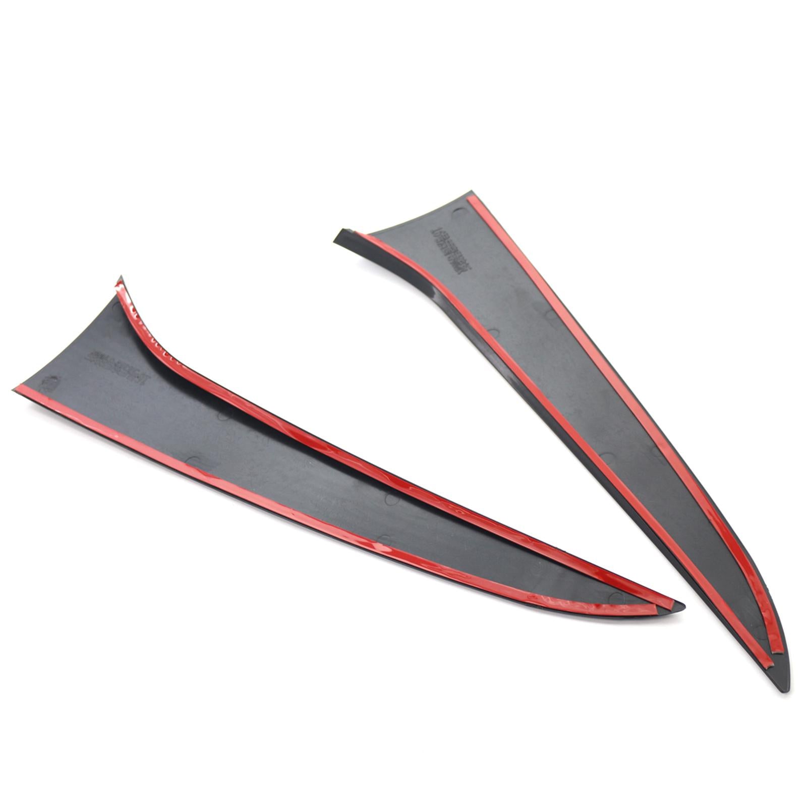 2Pcs Side Spoiler Canard Splitter Trim Replace Fit for BMW E84 2009-2015