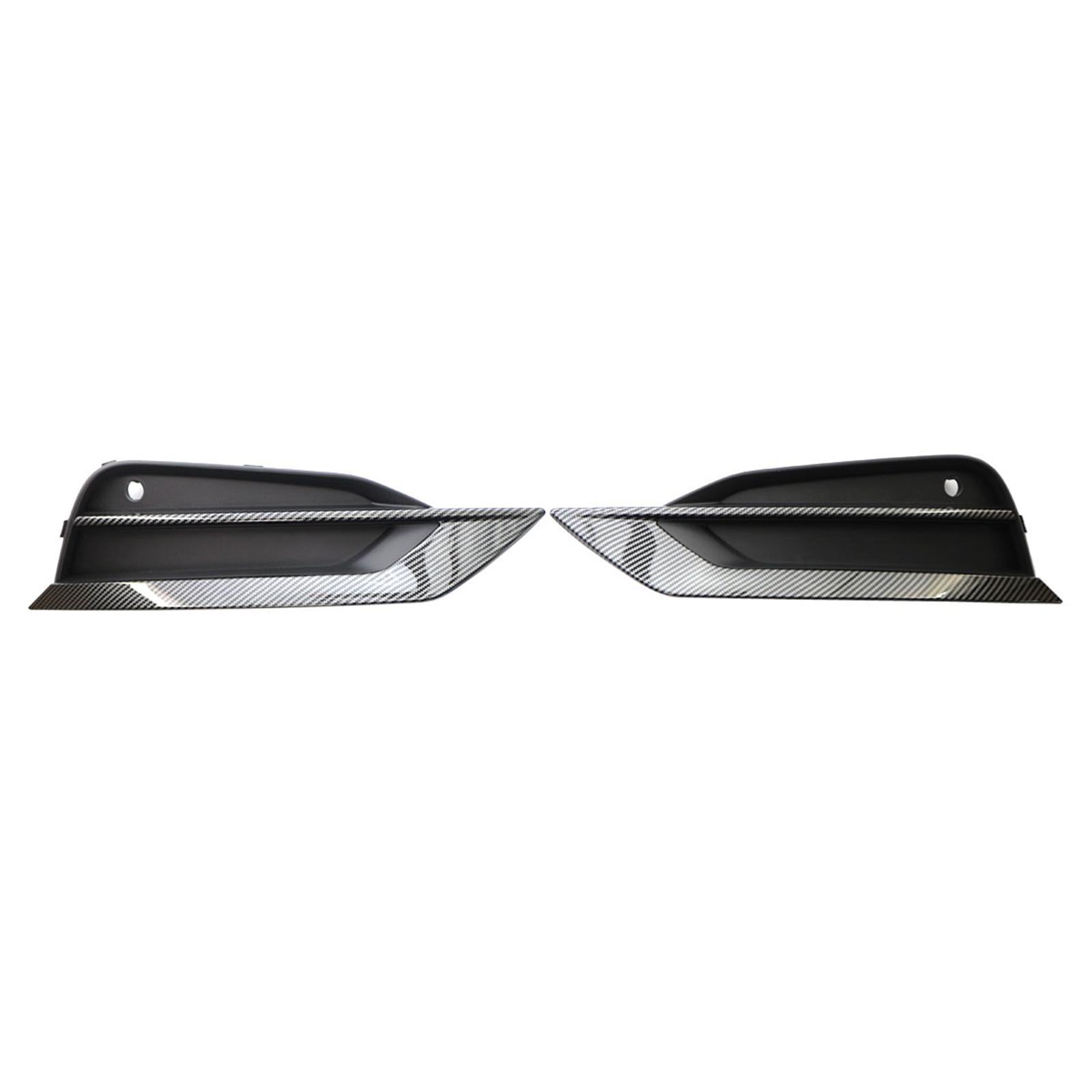 2Pcs Front Bumper Fog Light Grille 31425447 31425446 Fit for Volvo S90 V90