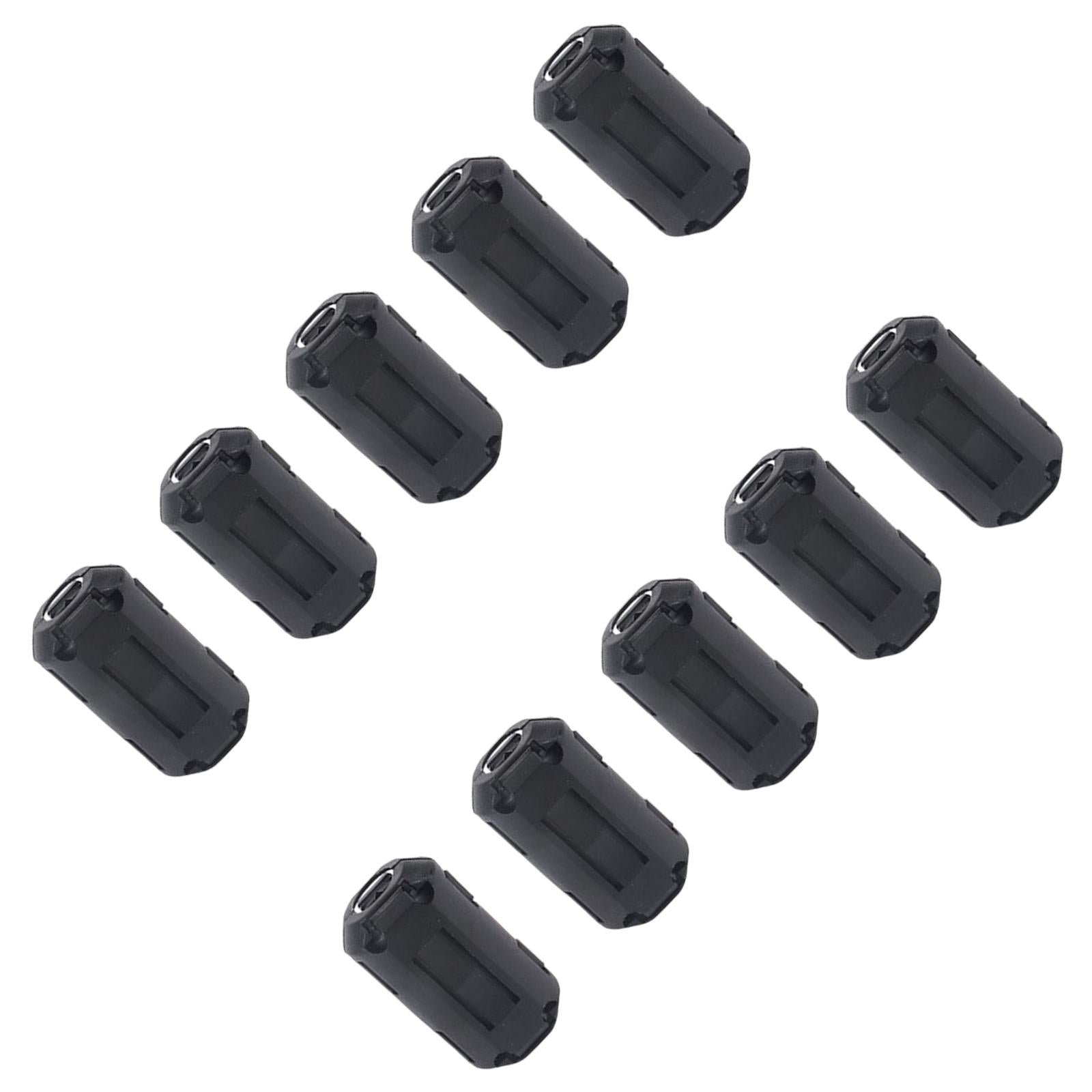 10Pcs 13mm Ferrite Core Rings Bead Filter Audio Cable USB Cable Filter Clip