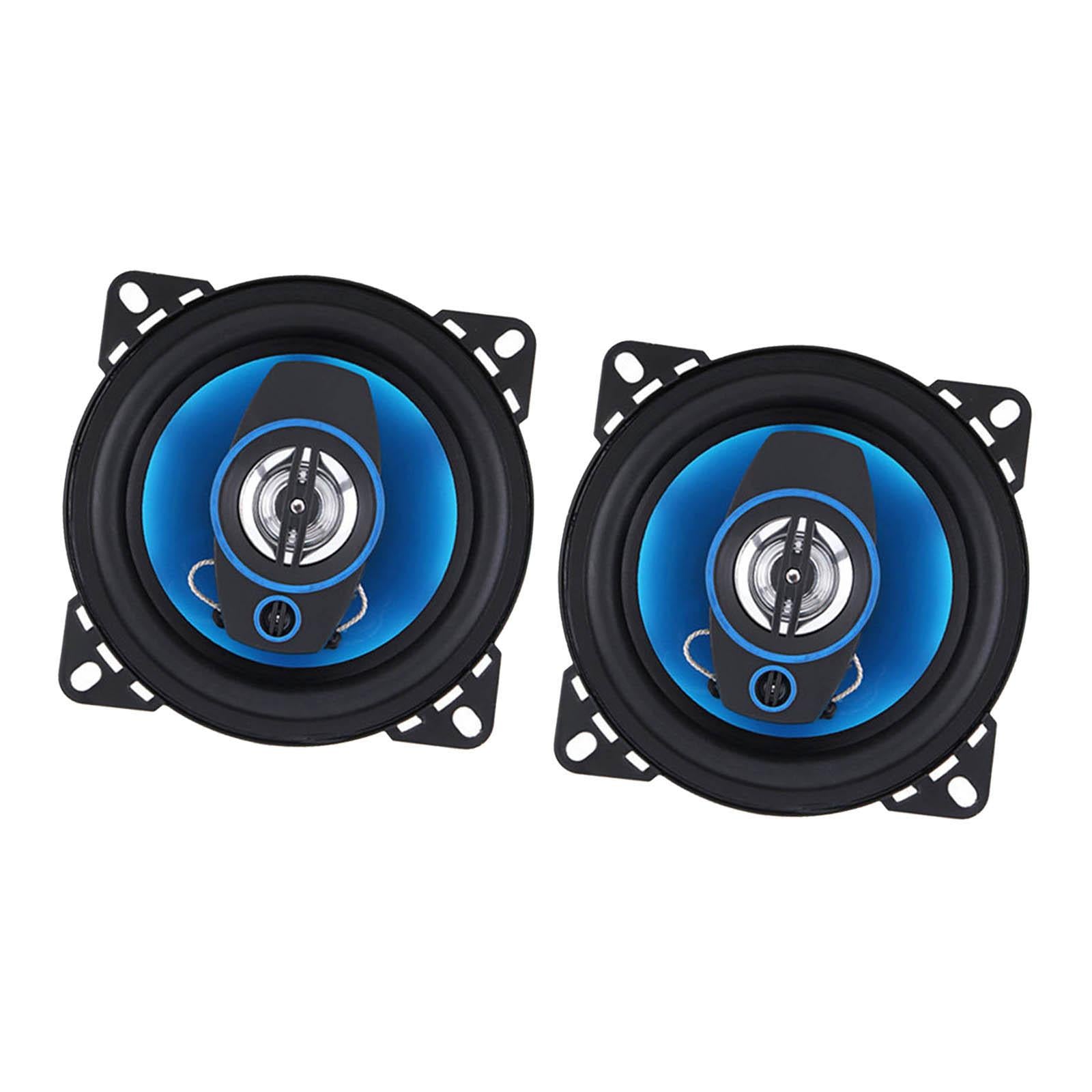 2 Pieces 4 300W Car Speaker Set Loudspeaker Easy Mounting Professional