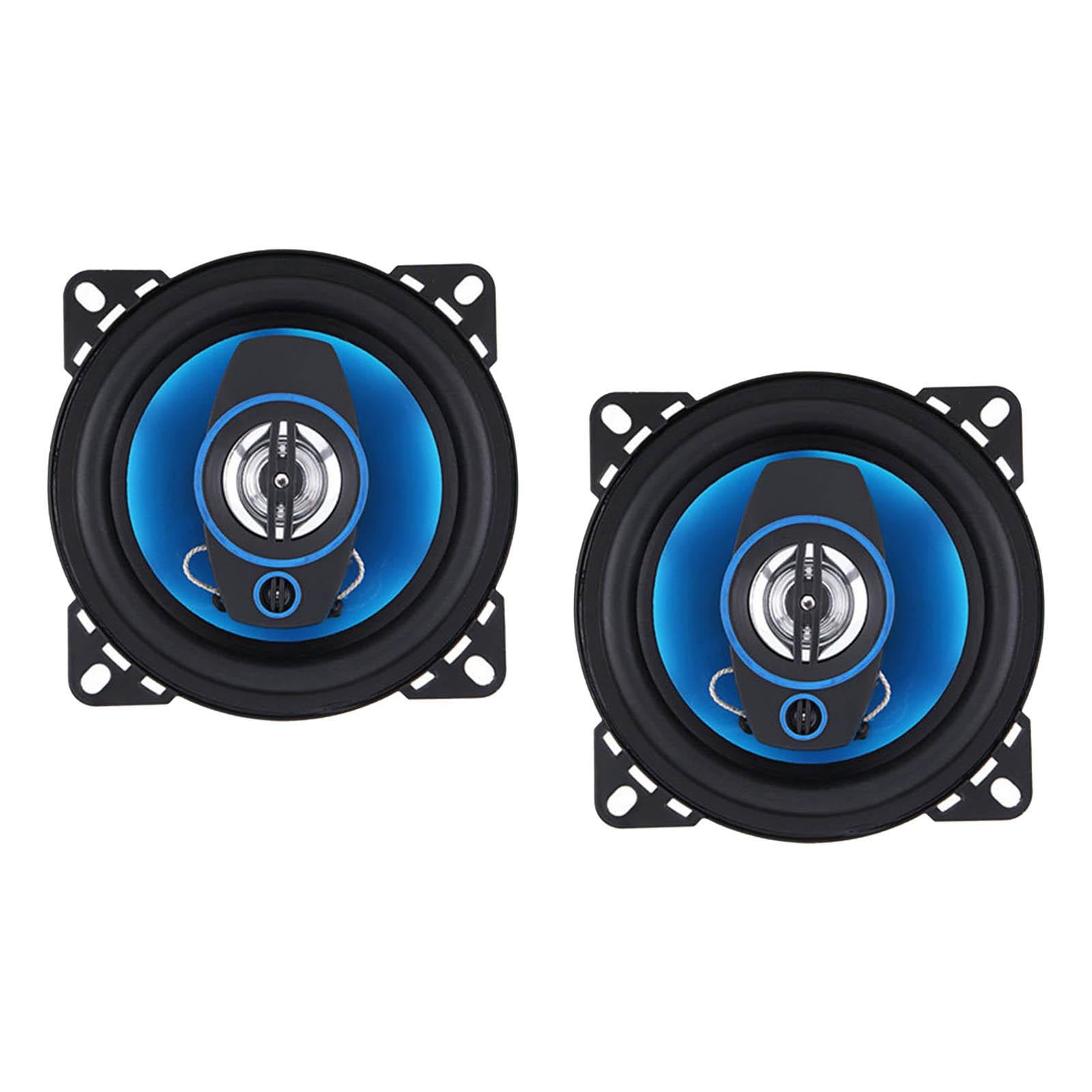 2 Pieces 4 300W Car Speaker Set Loudspeaker Easy Mounting Professional