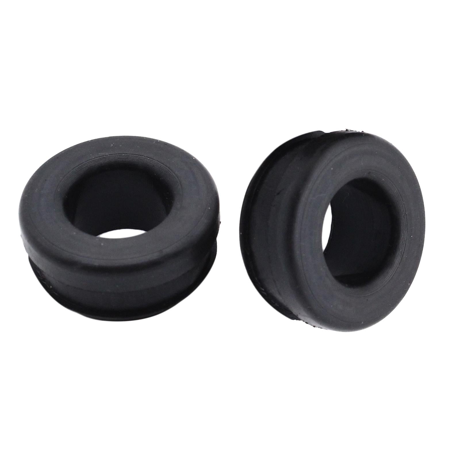 2Pcs Rubber PCV Breather Grommets Steel Valve Covers for Sbc Bbc Sbf 350 A96