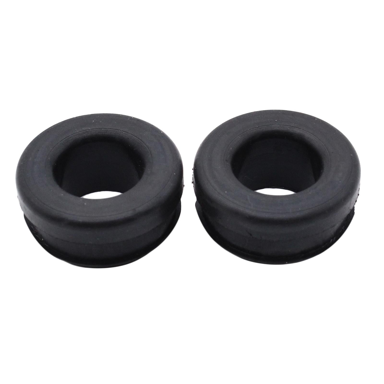 2Pcs Rubber PCV Breather Grommets Steel Valve Covers for Sbc Bbc Sbf 350 A96